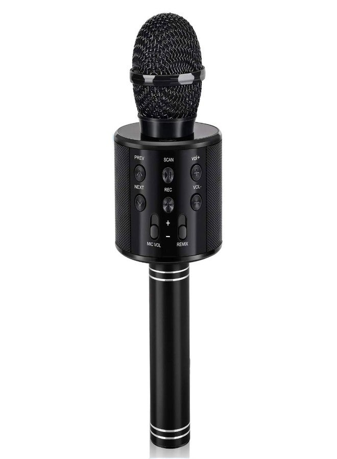 Dodosky Kids Toys Age 3-12, Karaoke Microphone for Kids Birthday Presents Gifts for 5 6 7 8 9 10 11 12 Year Old Girls Boys Toys for 4-11 Year Old Girl Boy Teen - Black - Image 1